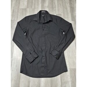 Marquis Men's Slim Fit French Cuff Cotton Blend Solid Dress Shirt